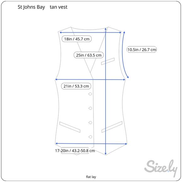 Vintage 80's Men's  St Johns Bay Tan Utility Vest Buffalo Plaid Lining SEE Meas. - Picture 11 of 11